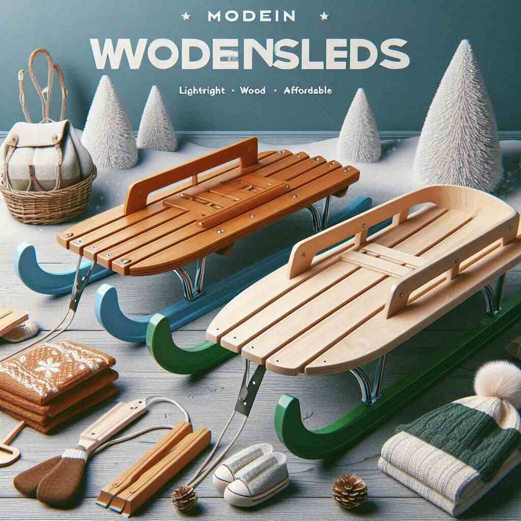 Classic Wooden Sleds